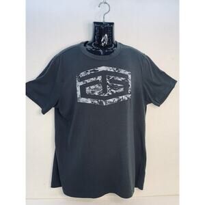 Tapout Shirt Mens Large Gray Athletic T O Camo Graphic Short Sleeve Tee